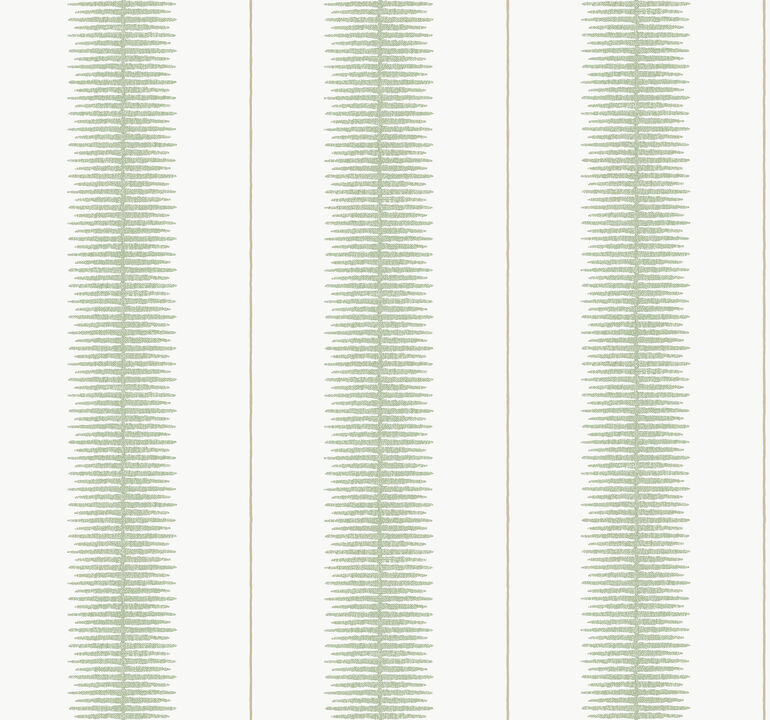Tandem Stripe Green Wallpaper