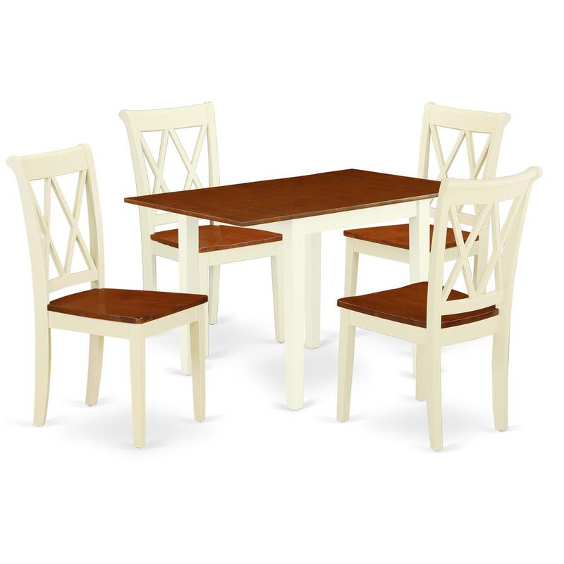 Dining Room Set Buttermilk & Cherry