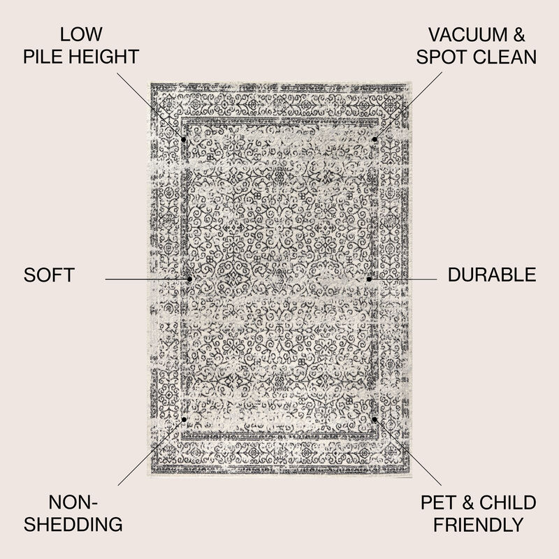 Azul Filigree Area Rug