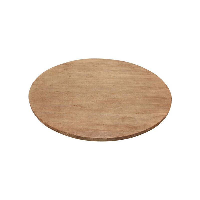 Alex Hamilton Logan 60 Round Dining Table In Natural Finish