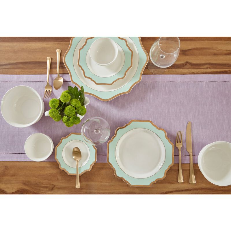 Solino Home 100% Pure Linen Table Runner - Milan