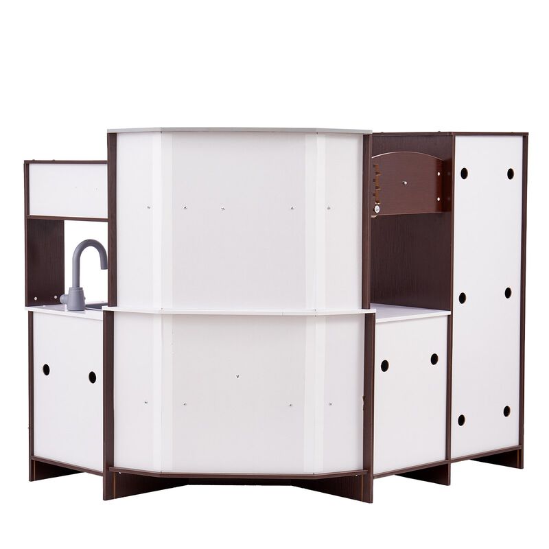 24 PCS Pretend Cooking Kitchen Toy Set &ndash; Kids Play Kitchen Set with Utensils, Pans & Accessories for Indoor Role Play Ages 3 and Up