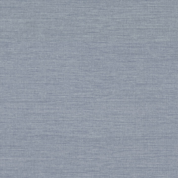 Essence Light Blue Linen Texture Wallpaper (Set of 2)