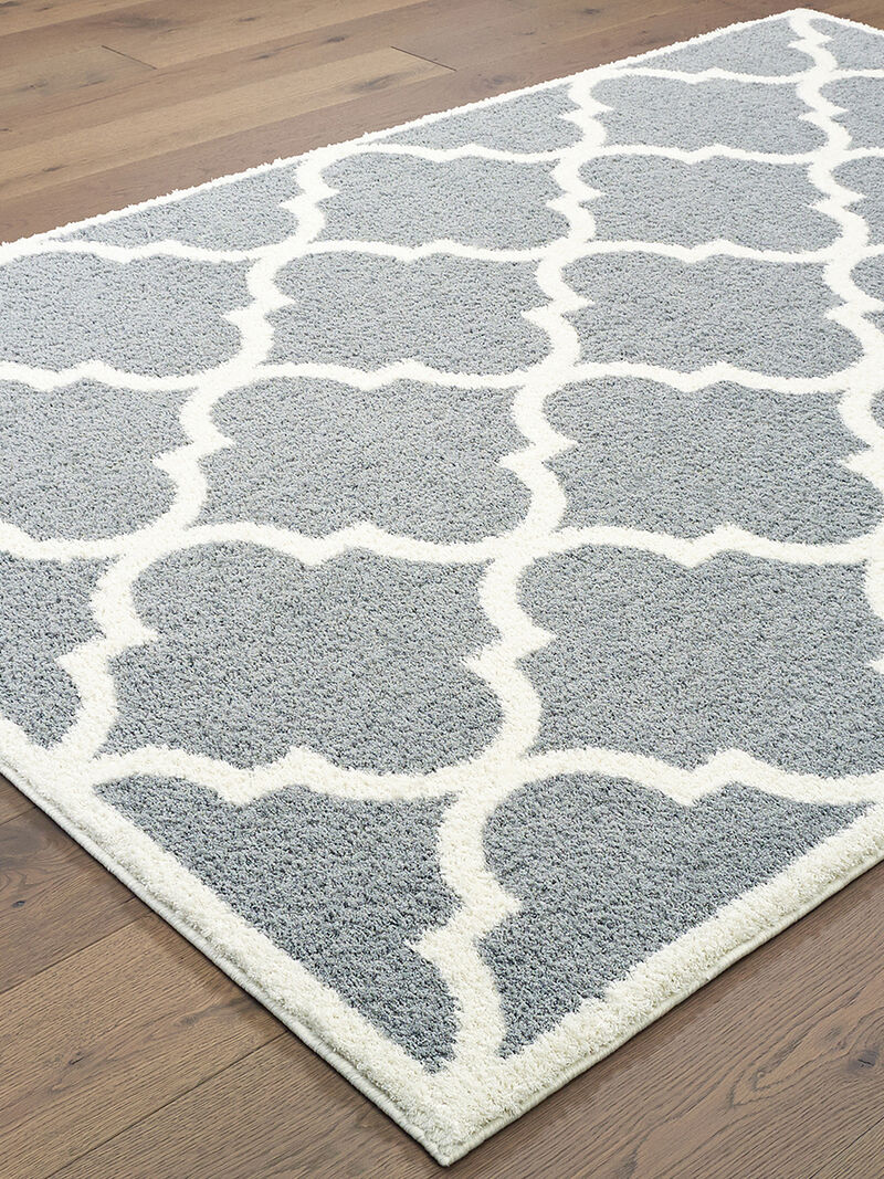 Verona 5'3" x 7'6" Grey Rug image number 1