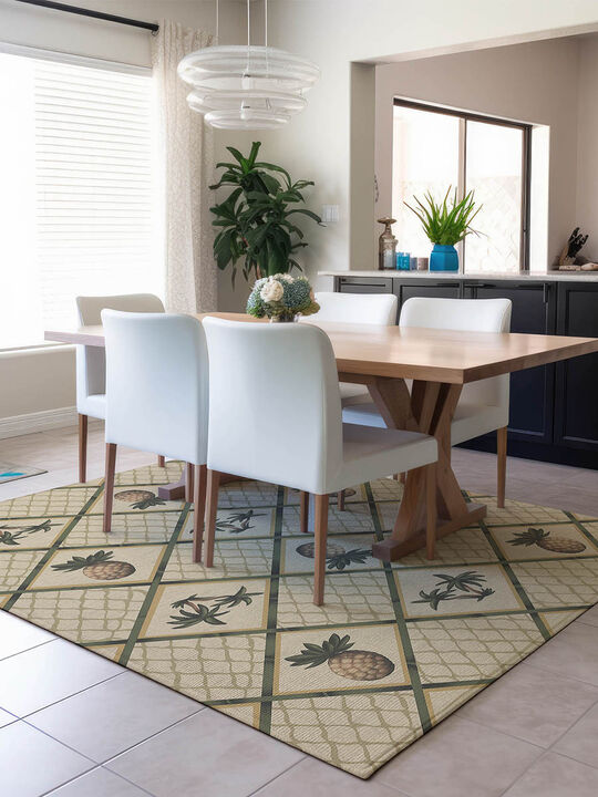 Kendall KE7 Beige 3' x 5' Rug