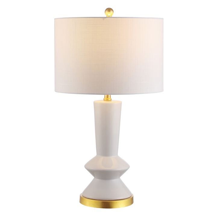Ziggy Ceramiciron Contemporary Glam LED Table Lamp