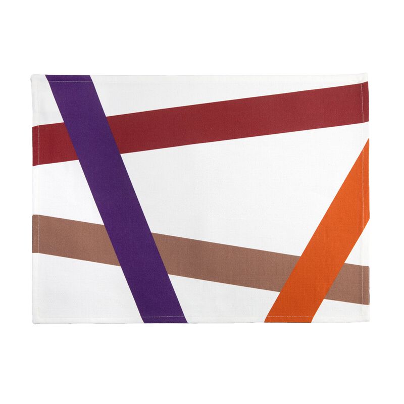 Placemats NASTRI MULTICOLOR Set of 2, L 19.69" &times; W 14.76" image number 0