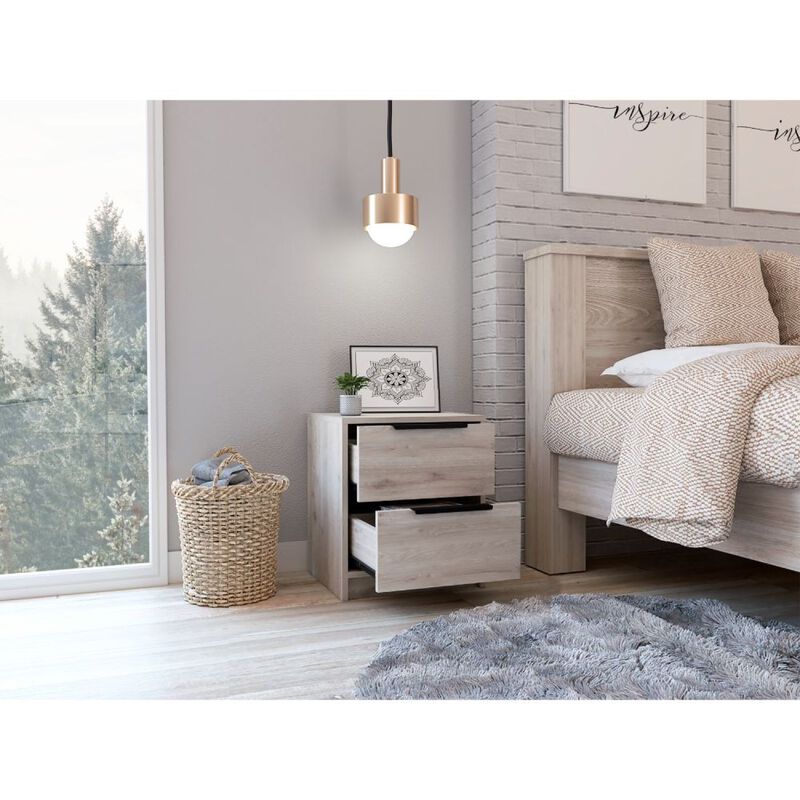 Streamdale Cannon 2-Drawer Nightstand Light image number 5