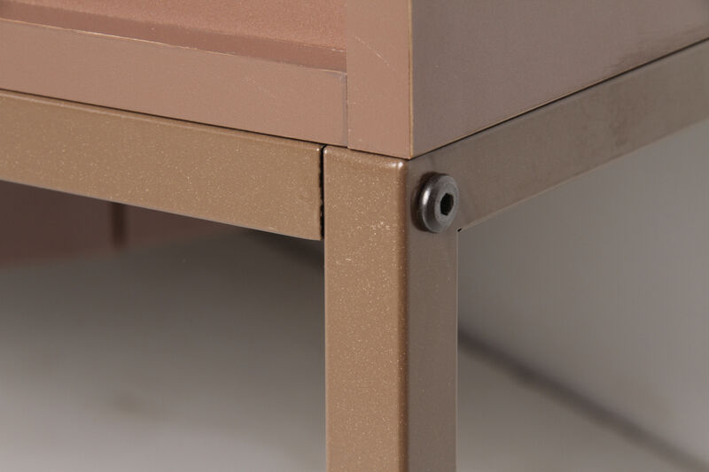 Modern Luxury Sideboard with 3D Wave Texture, Marble-Like Countertop Cabinet