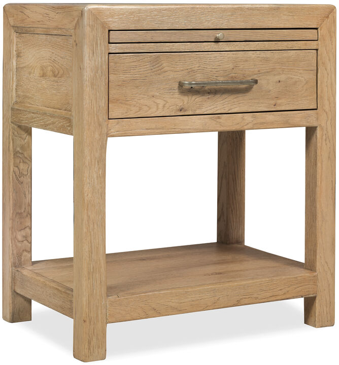 Driftwood One-Drawer Nightstand