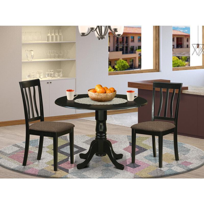 3 Pc Dinette Table set-Dining Table and 2 Dining Chairs