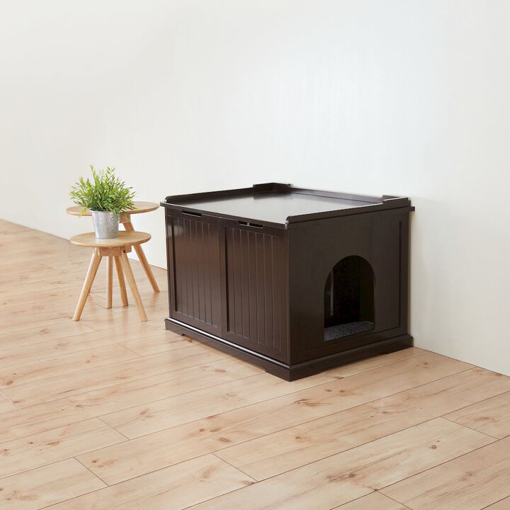 TRIXIE Cat Litter Box Enclosure Hidden Litter Indoor Cat Furniture Pet Home