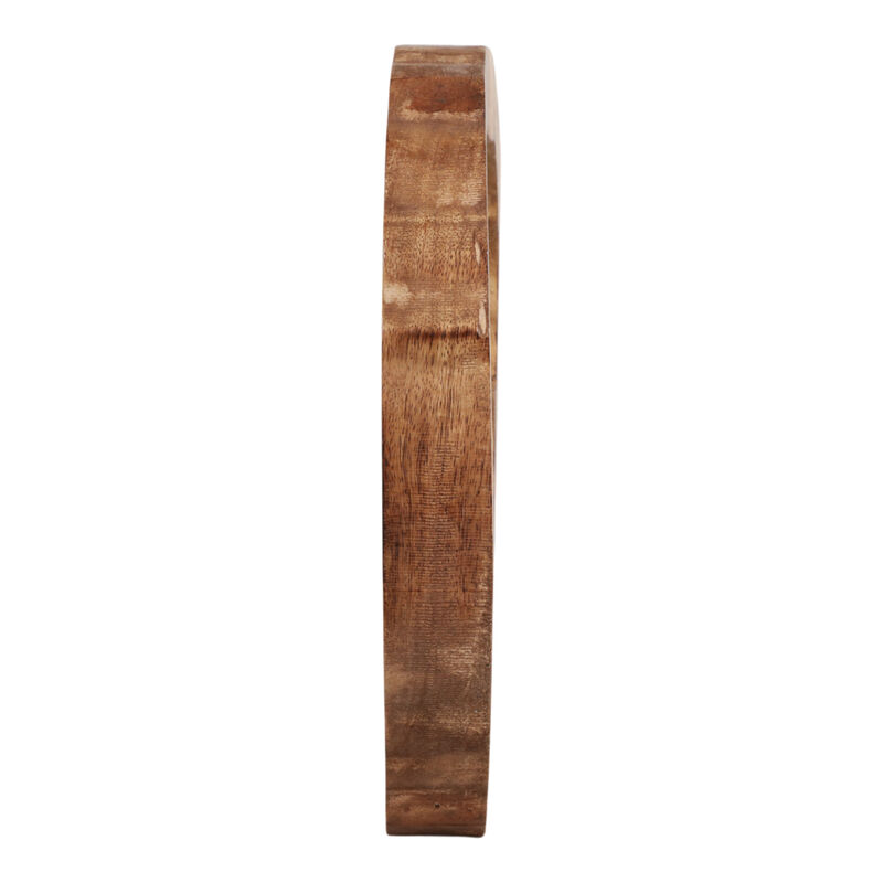 11x11 Seahorse In Wood Round image number 2