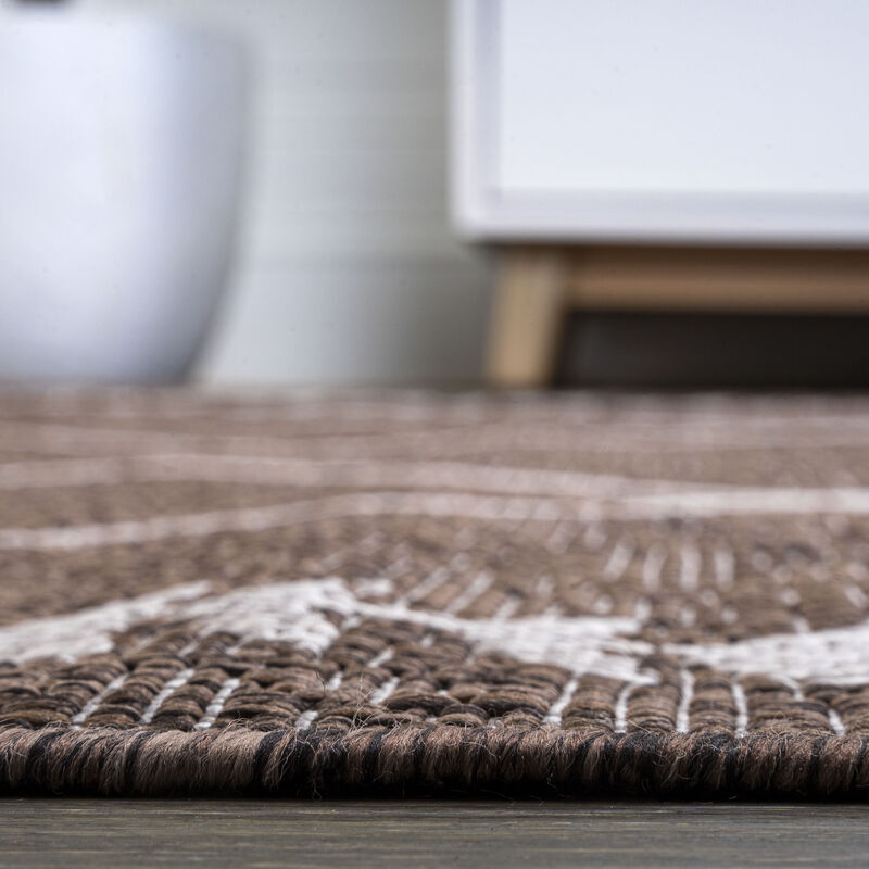 Derya Tribal Diamond Trellis Indoor/Outdoor Area Rug