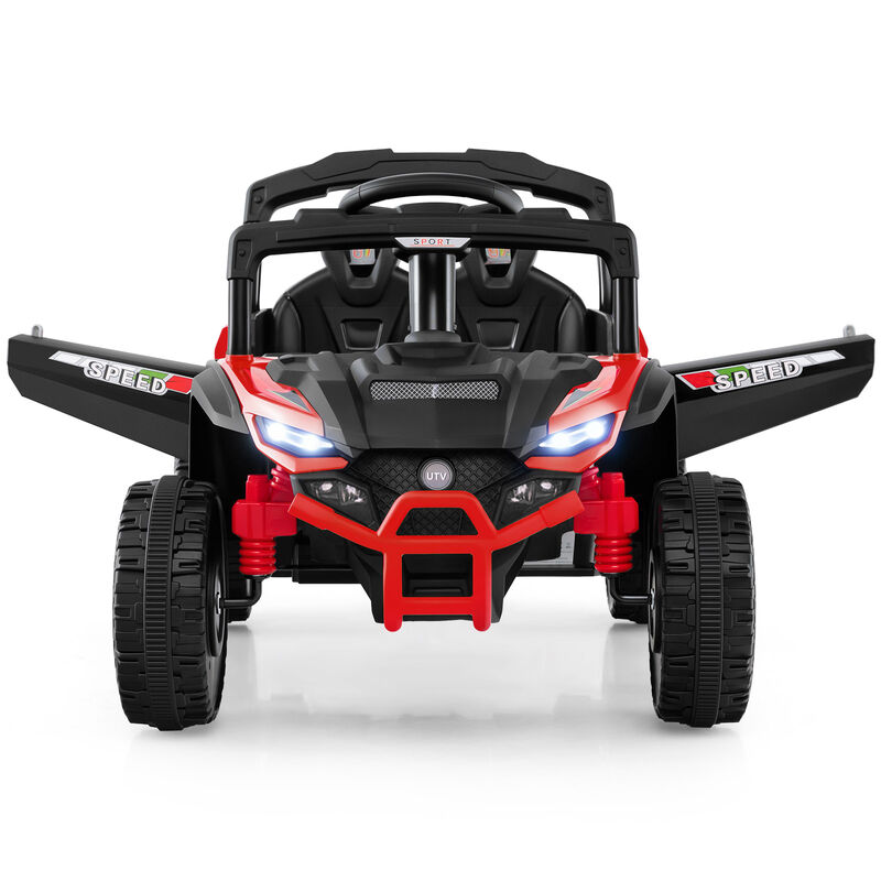 Kids 12V Electric UTV Ride On Car with LED Lights Music and Horn image number 7