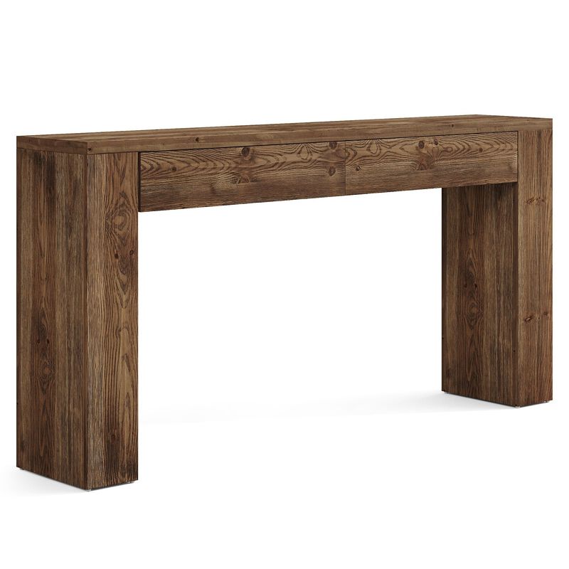 Tribesigns Console Table with Drawers image number 8