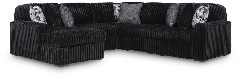 Midnight-Madness 6-Piece Sectional with Chaise image number 0