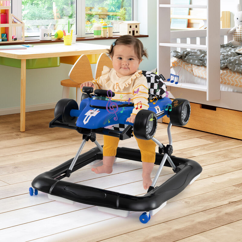 4-in-1 Baby Walker and Activity Center – Music, Adjustable Height & Interactive Play