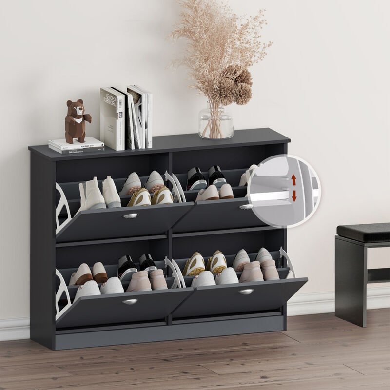 Thin Hidden Entryway Shoe Cabinet image number 2