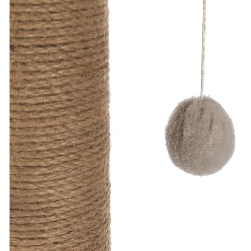 TRIXIE Valencia Plush & Sisal 3-Level 28" Cat Tree with Scratching Posts & Condo image number 3