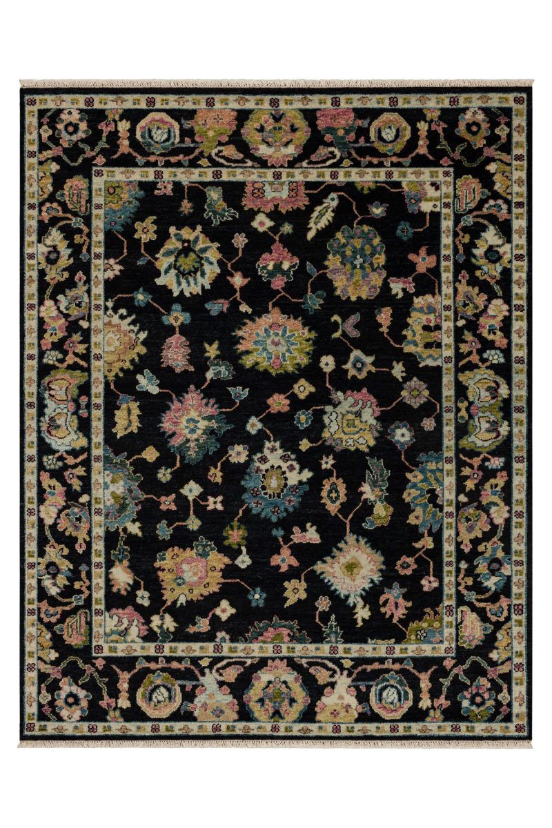 Percival Morgan Black 9' x 12' Rug image number 0