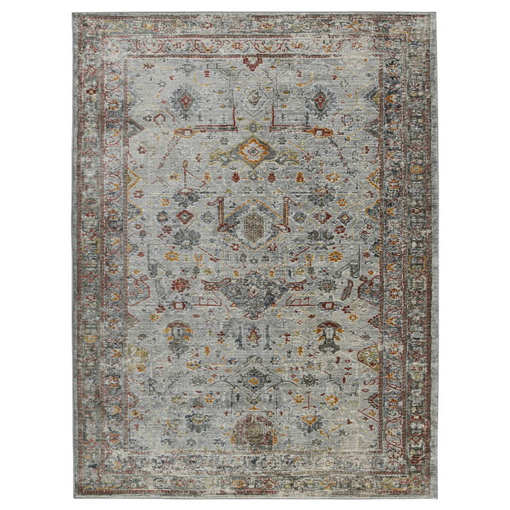 HomeRoots Medallion Area Rug