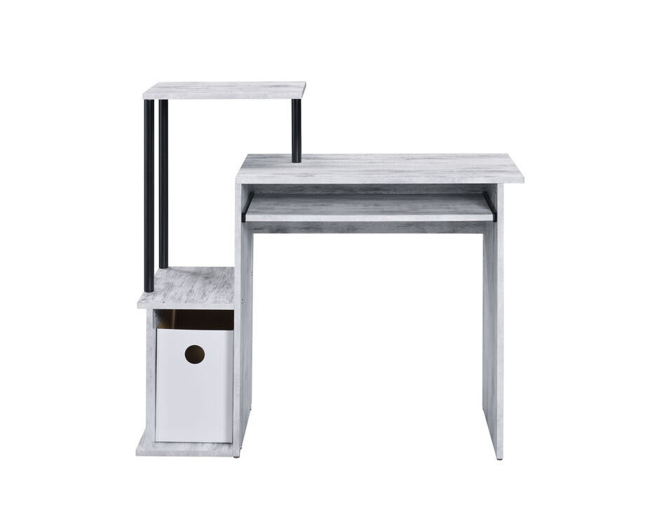 Computer Desk for Home Office, Study, or Workstation with Organized Workspace