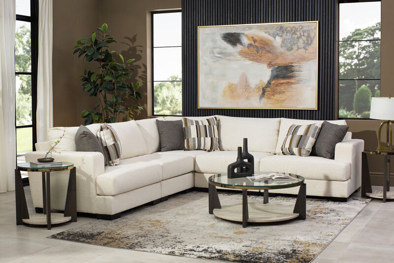 Blush Framed Canvas Art