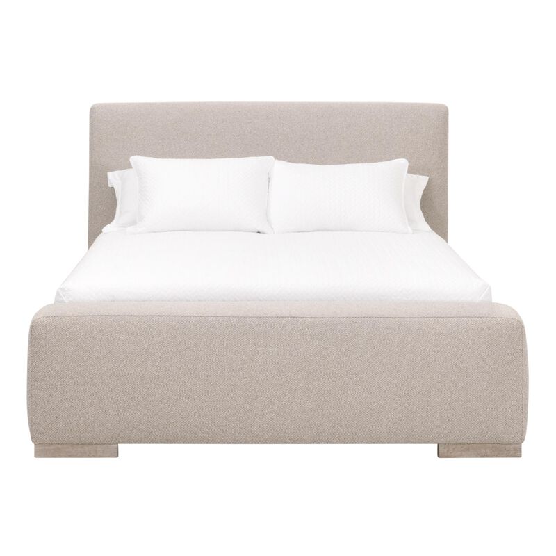 Warren California King Bed, Jute