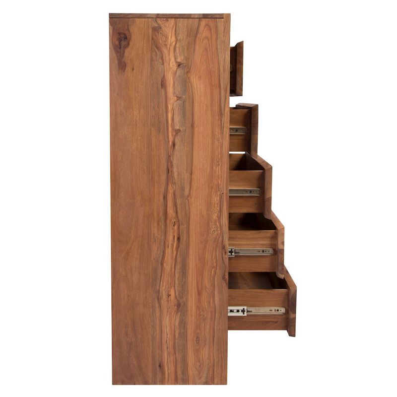 Porter Designs Urban Solid Sheesham Wood Chest, Natural