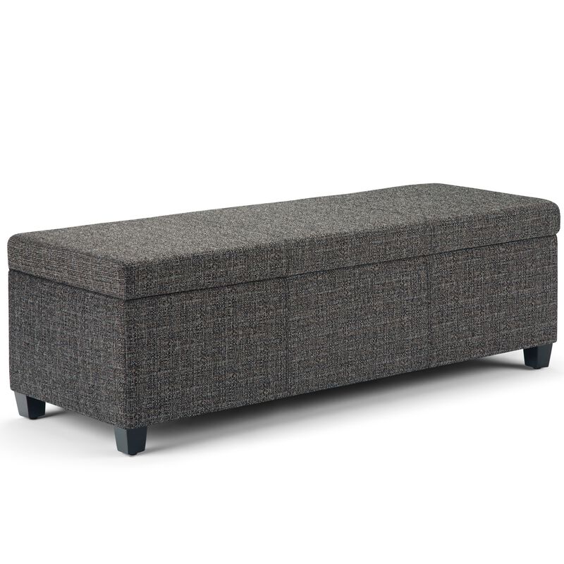 Simpli Home Avalon Storage Ottoman Bench image number 0