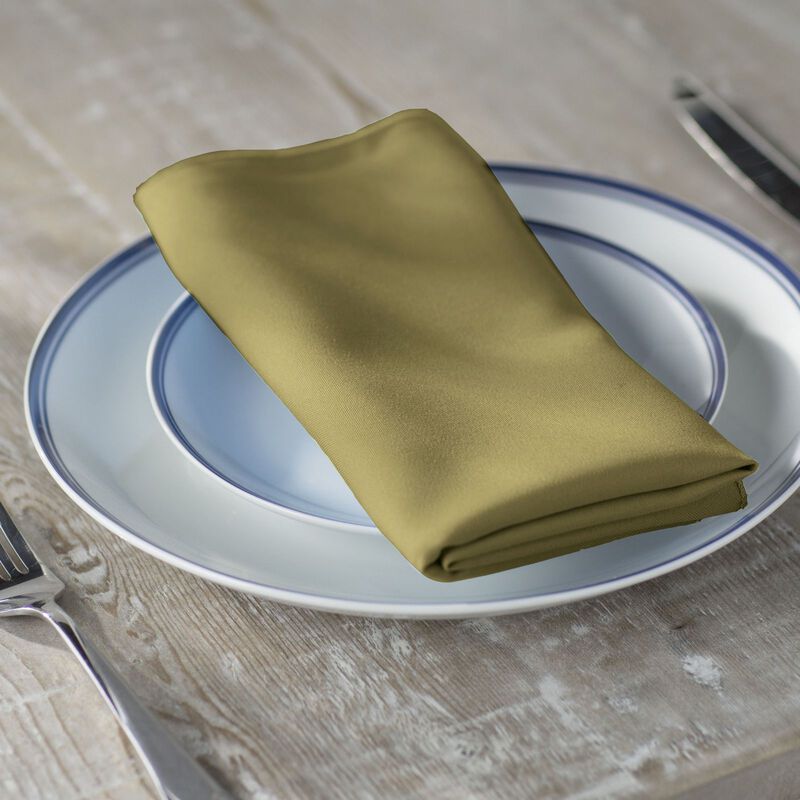 Polyester Poplin Cloth Napkins 18 by 18 Inch, Pack of 4 for Parties image number 1