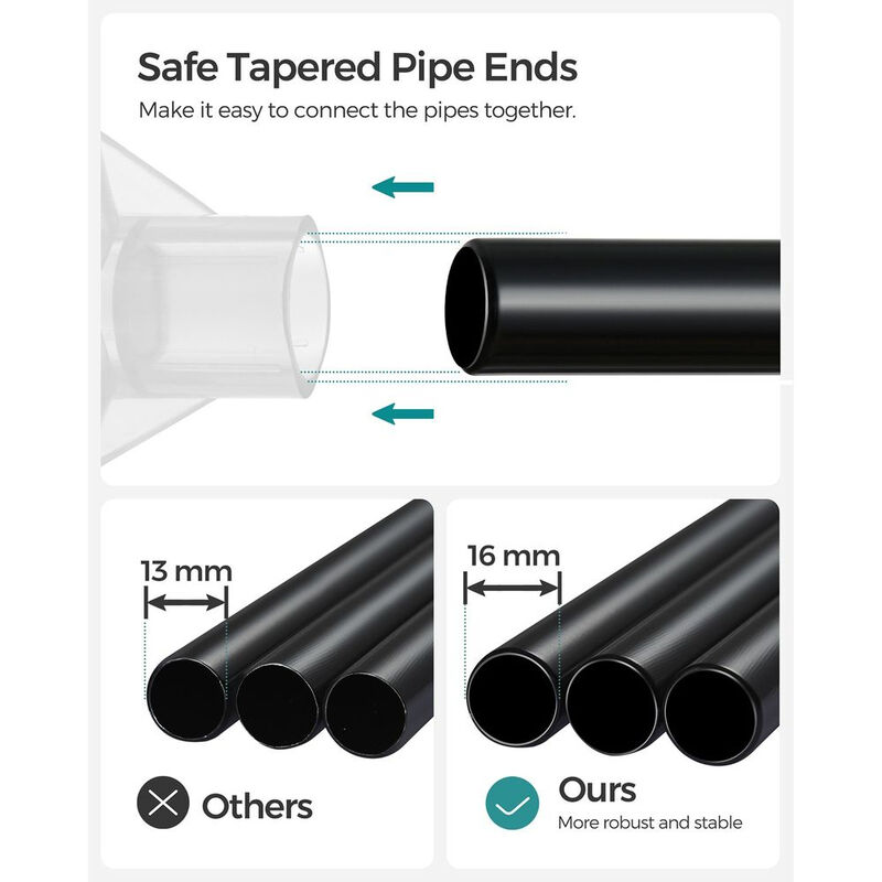 Portable Closet Wardrobe with 4 Hanging Rods and Shelves &ndash; Freestanding Clothes Organizer for Bedroom or Storage Room