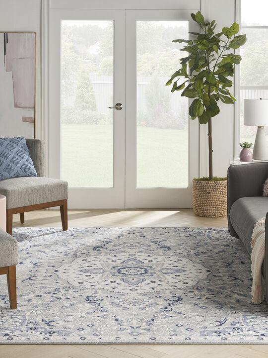 Passion PSN22 Gray/Beige 1'10" x 2'10" Rug