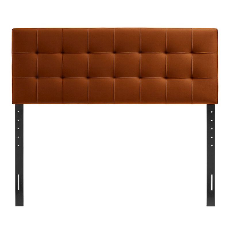 Lily Stain-Resistant Performance Velvet Full Size Headboard image number 3
