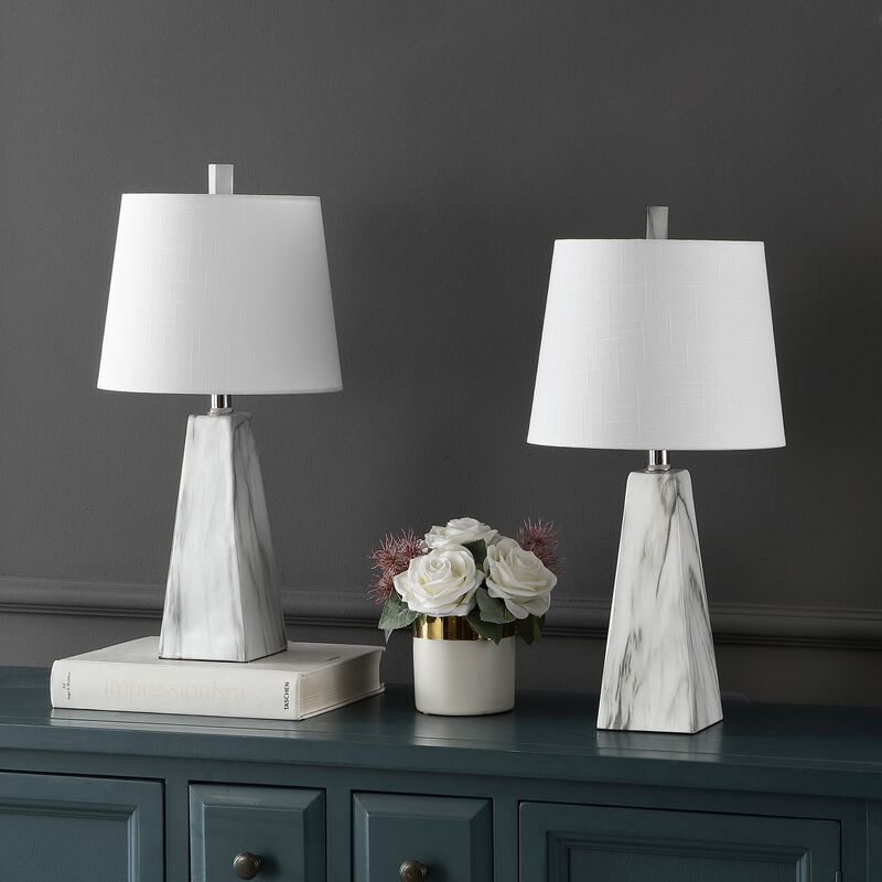 Owen Contemporary Resin LED Table Lamp