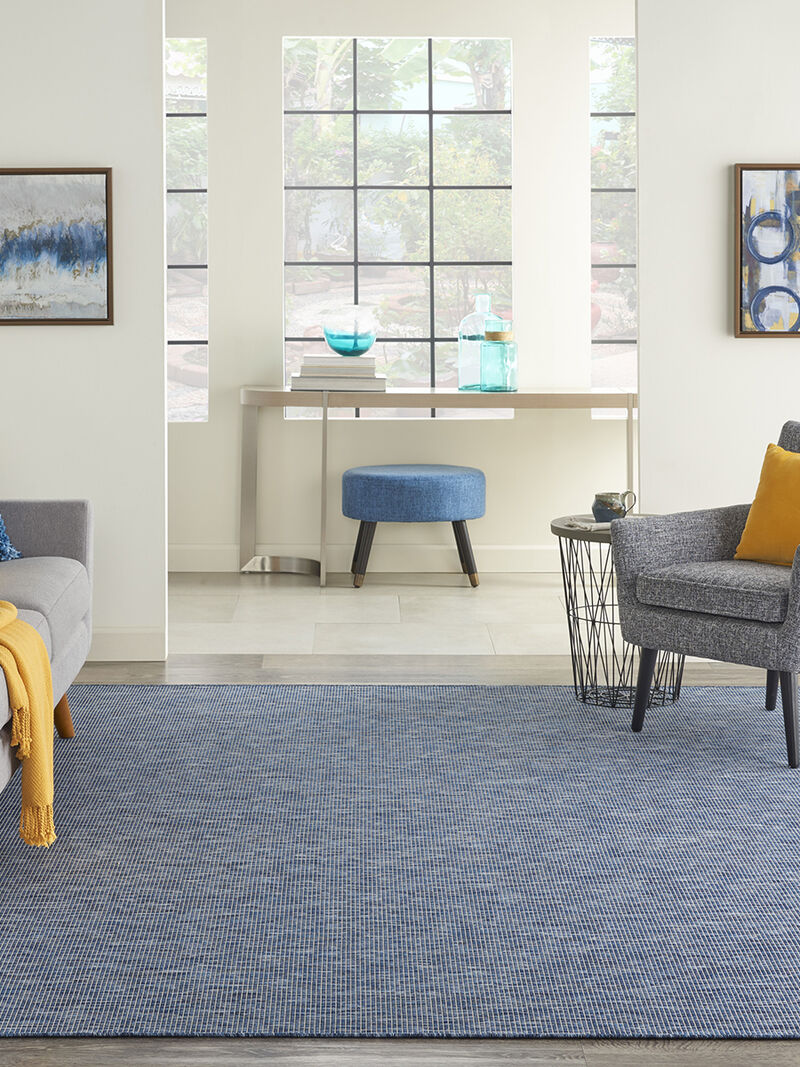 Positano POS01 Navy/Blue 8' x 10' Rug