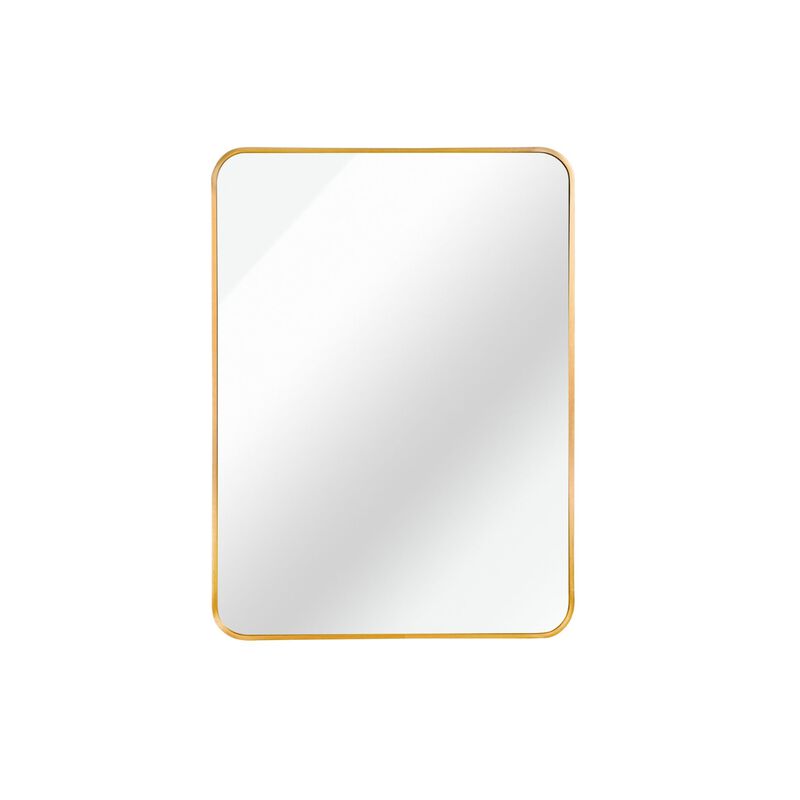 ELEMENT ACE 24x32 Inch Premium Framed Rectangular Wall Mirror with Shatterproof Glass image number 0