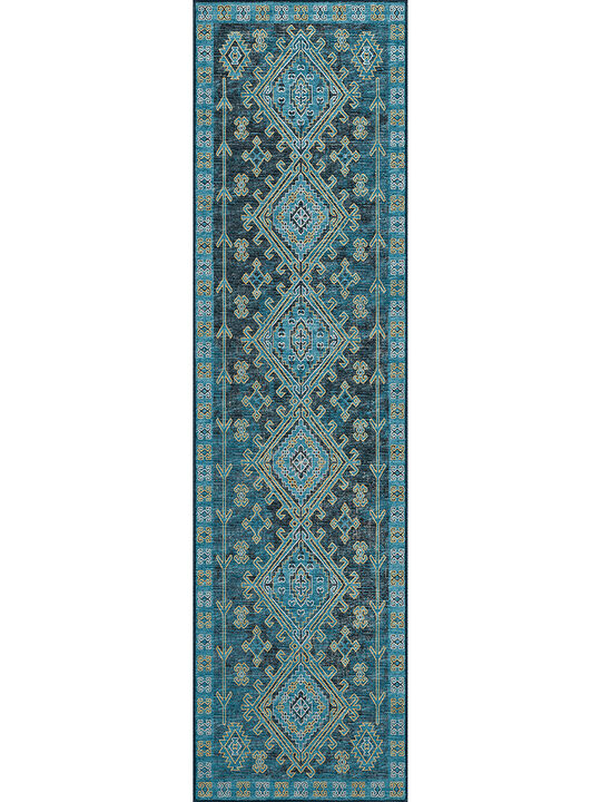 Brisbane BR2 Navy 2'3" x 7'6" Rug