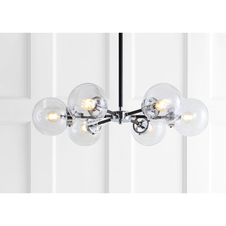 Caleb Brass Cluster Pendant