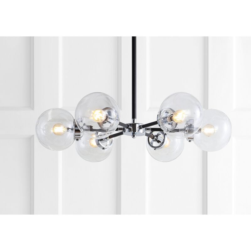 Caleb Brass Cluster Pendant