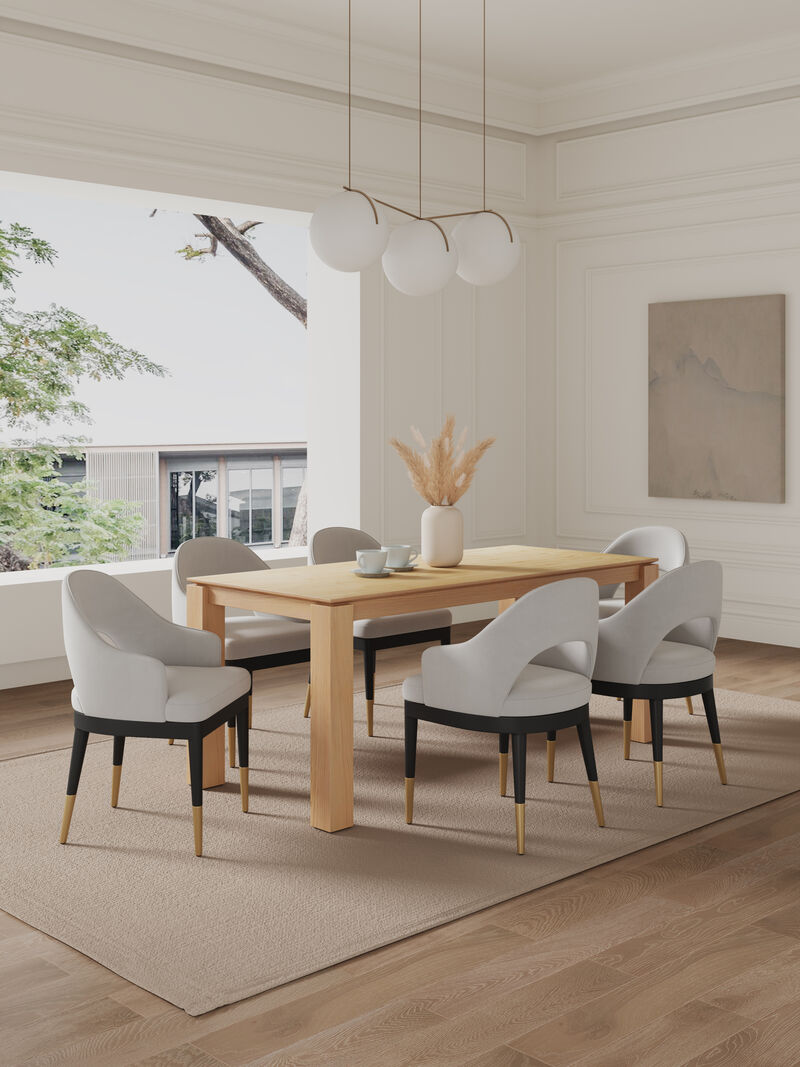 Rockaway Black 7-Piece Dining Set image number 3
