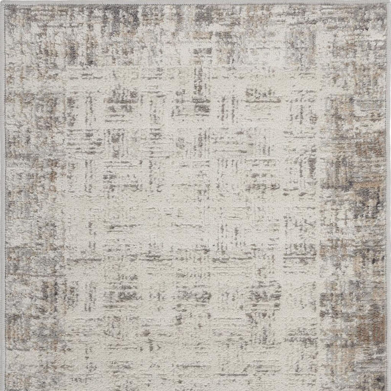 HomeRoots Abstract Area Rug image number 2