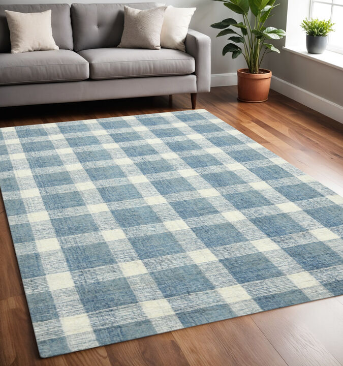 HomeRoots Oriental Hand Woven Area Rug With Fringe