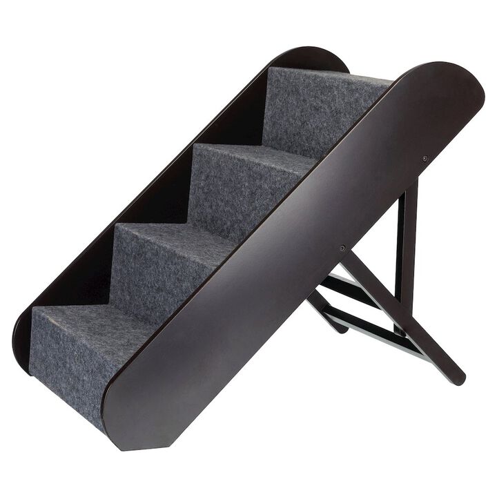 TRIXIE Adjustable 4-Step Pet Stairs