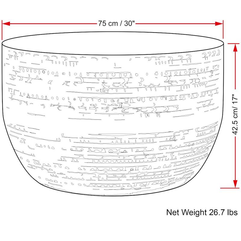 Simpli Home Johnsen Metal Coffee Table In Antique Silver