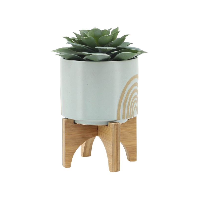 S/2 5/8" Arch Planter W/ Stand image number 3