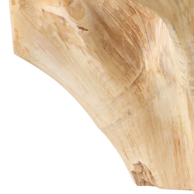 43" Teak Wood Coffee Table, Natural image number 5