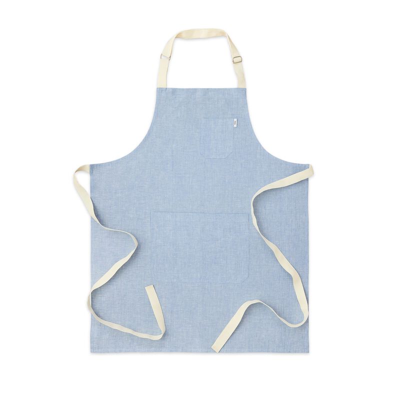 Solino Home 100% Pure Linen Apron - Kitchen Linen image number 0