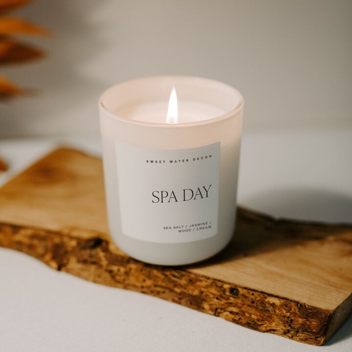 Sweet Water Decor Spa Day 15 oz Soy Candle